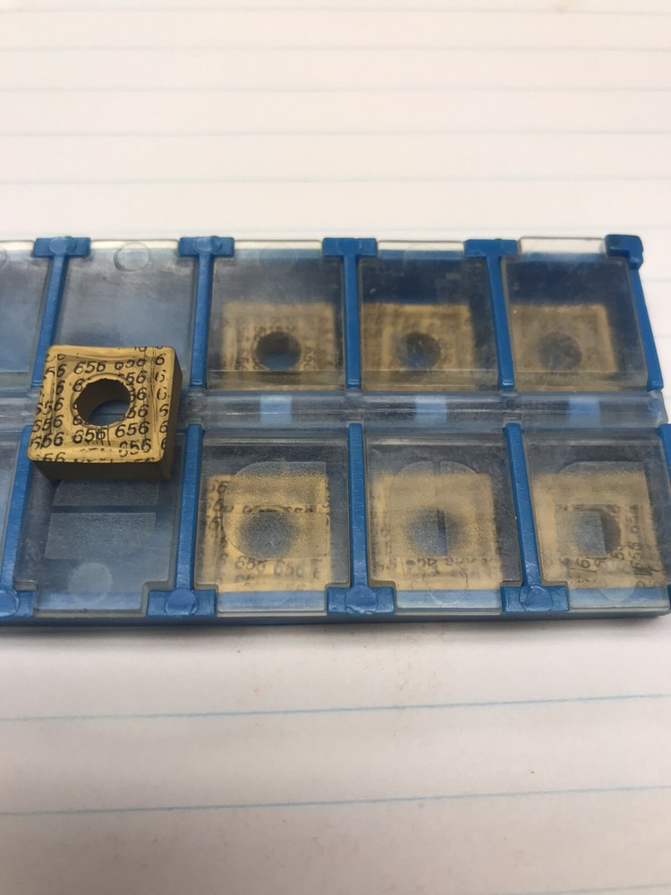 7 pcs.  SNMP432 IC656 ISCAR INSERTS (loc N4)