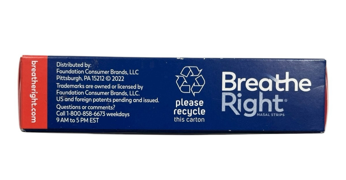 Breathe Right Nasal Strips - Tan - 2 PACK - 26 strips in each - Exp 09/28