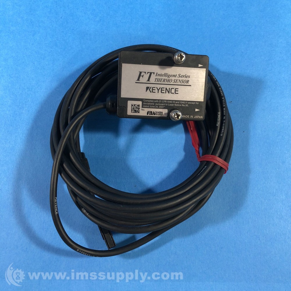 Keyence E8A611533 Sensor Head Mid to Low Temperature Model FNIP