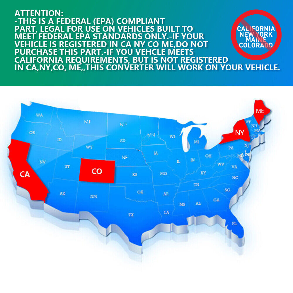 Catalytic Converter for 2009-2019 Dodge Ram 1500 Pick Up 5.7L V8