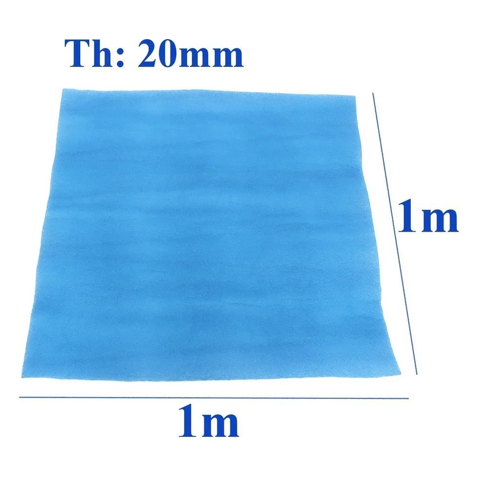Polyester Air Filter 1x1m for Workshop Use Long Lasting with High Bulk Density