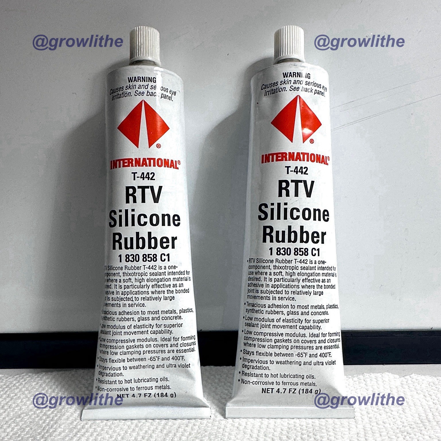 RTV Silicone Rubber T-442 NAVISTAR INTERNATIONAL 1830858C1 -4.7FZ X 2 PACK