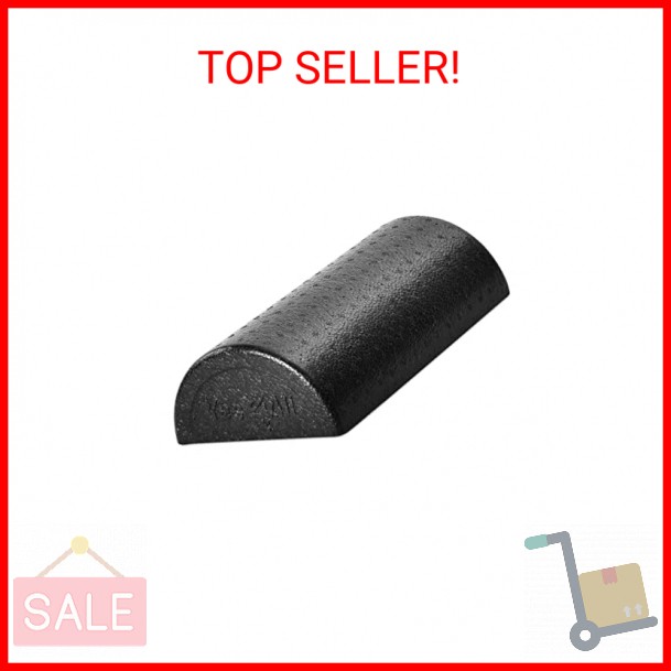 Yes4All High-Density EPP Half Round Back Roller Foam, Exercise Foam Roller for Y