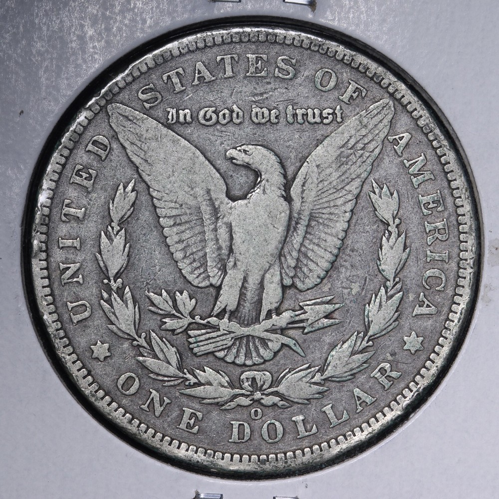 1890-O Morgan Silver Dollar CHOICE FINE E208 RNB