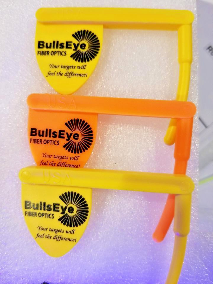 Rifle/Pistol Safe/Empty Chamber Safety Flagsl Range - ORANGE/YELLOW