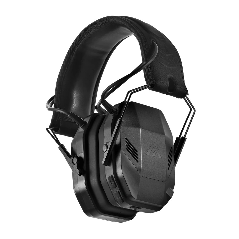 AXIL MX Pro Earmuff w/ Bluetooth USB-C Charging Black MX-PRO-E