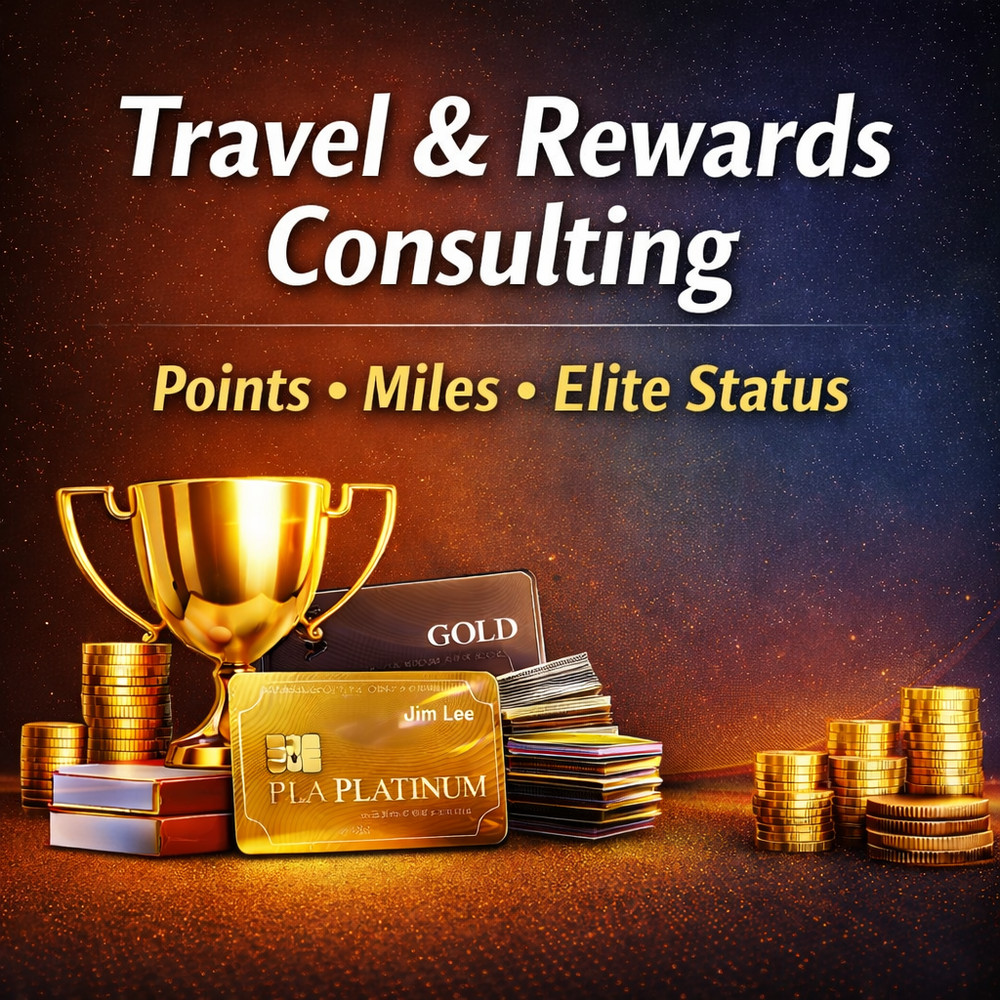 ⭐⭐⭐⭐⭐Travel & Rewards Consulting ⭐⭐⭐⭐⭐