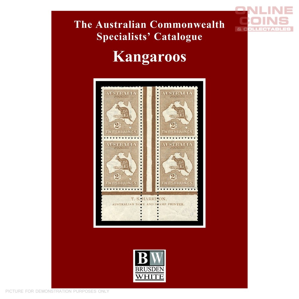 Brusden White - Kangaroos 7th Edition - NEW STOCK NOW IN COLOUR