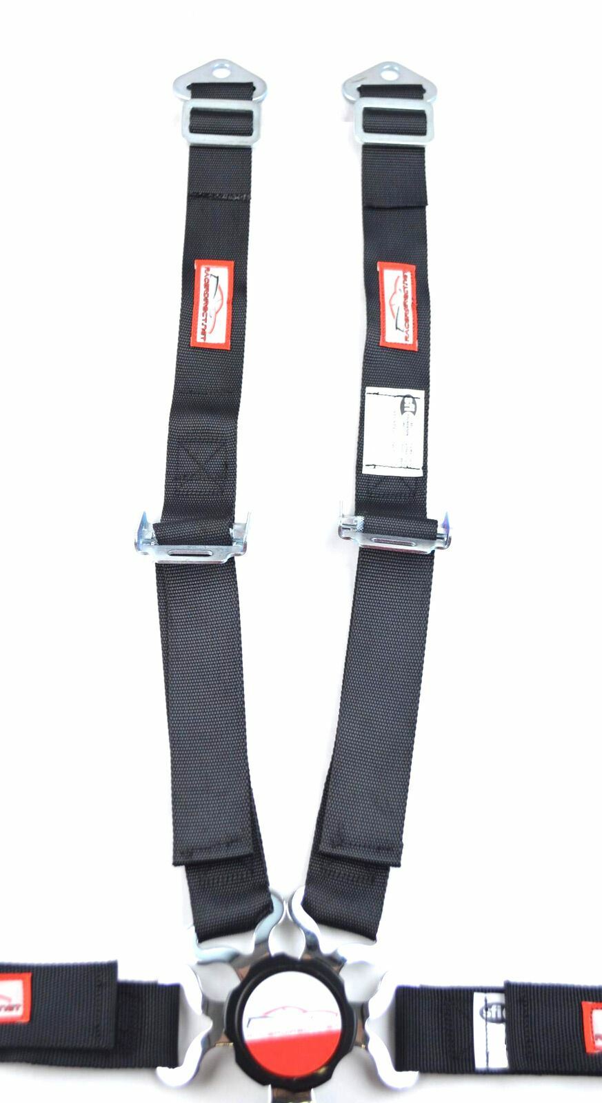 JR DRAGSTER RACING HARNESS 5 POINT SFI 16.1 UNIVERSAL BELT BOLT OR WRAP IN