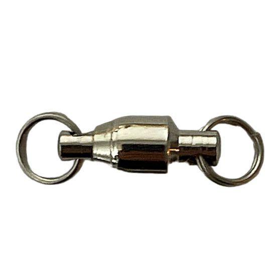 Ball Bearing Swivel with Split Rings - Sizes #0 thru #4