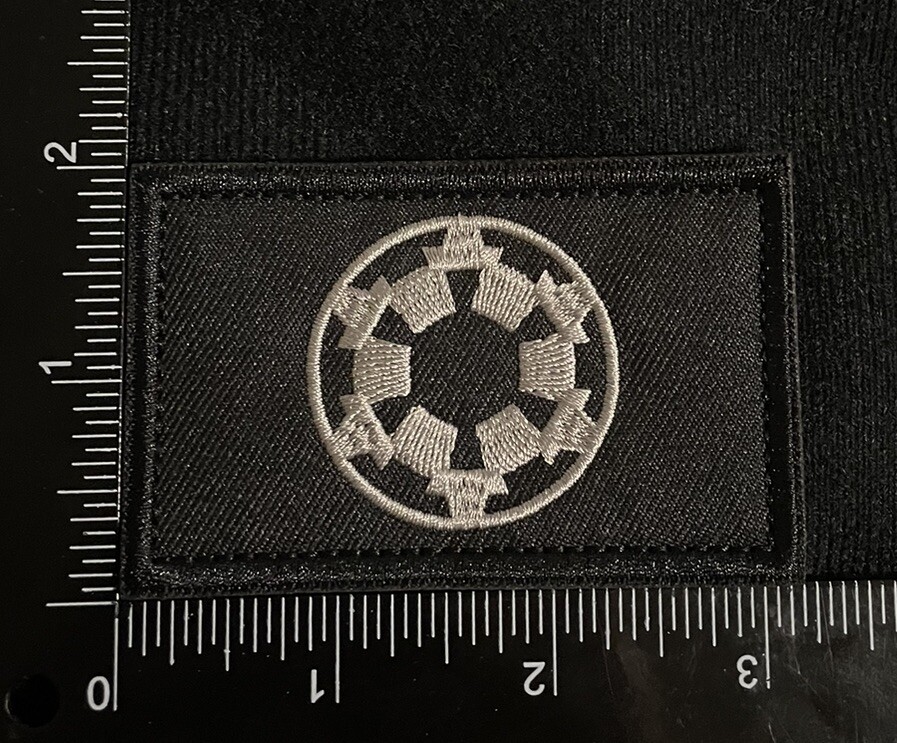 Galactic Empire Federation Dark Side Star Wars Tactical Patch Hook Loop