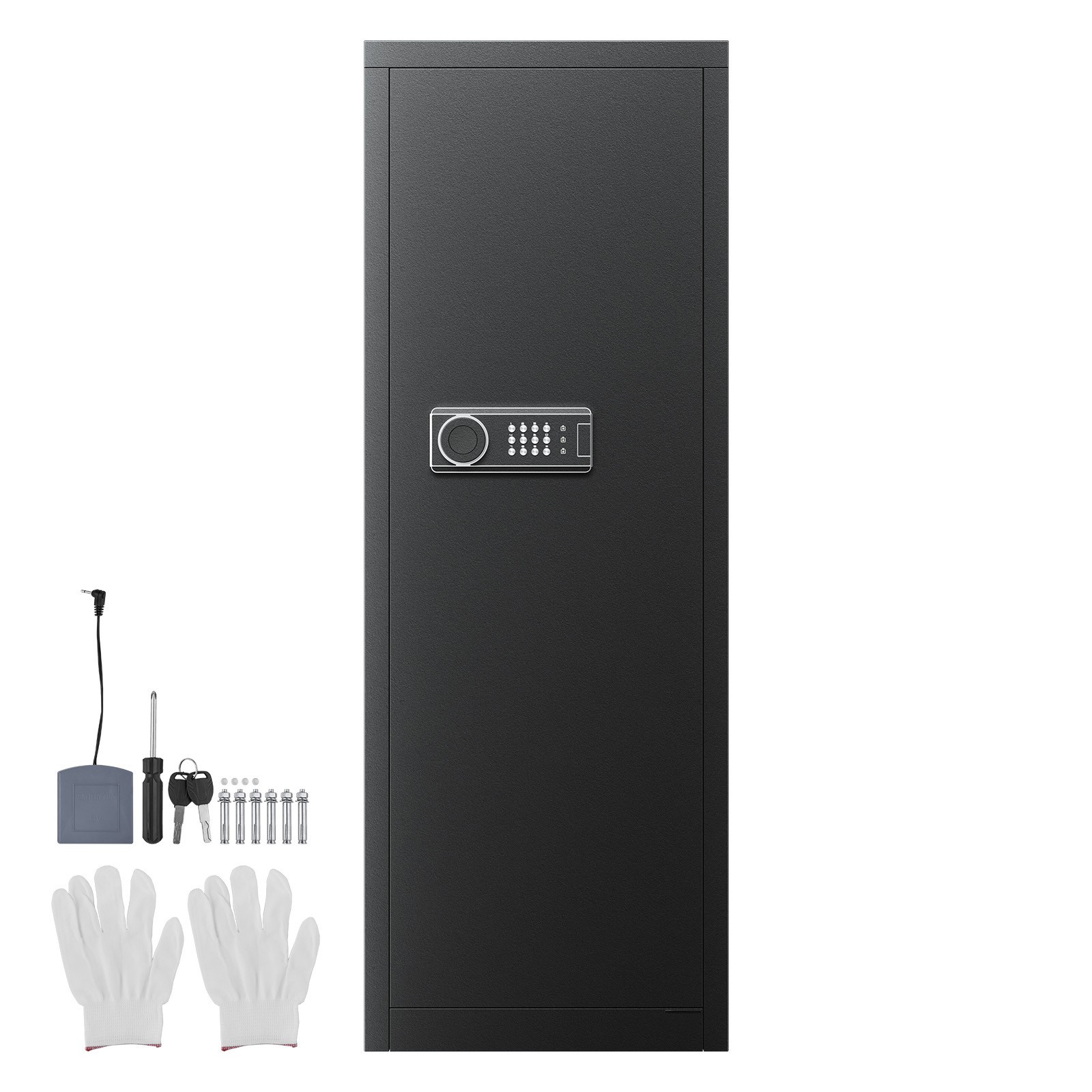 Uimoso 6-8 Gun Safe Long Gun Cabinet for Rifles & Pistols with Key and Password