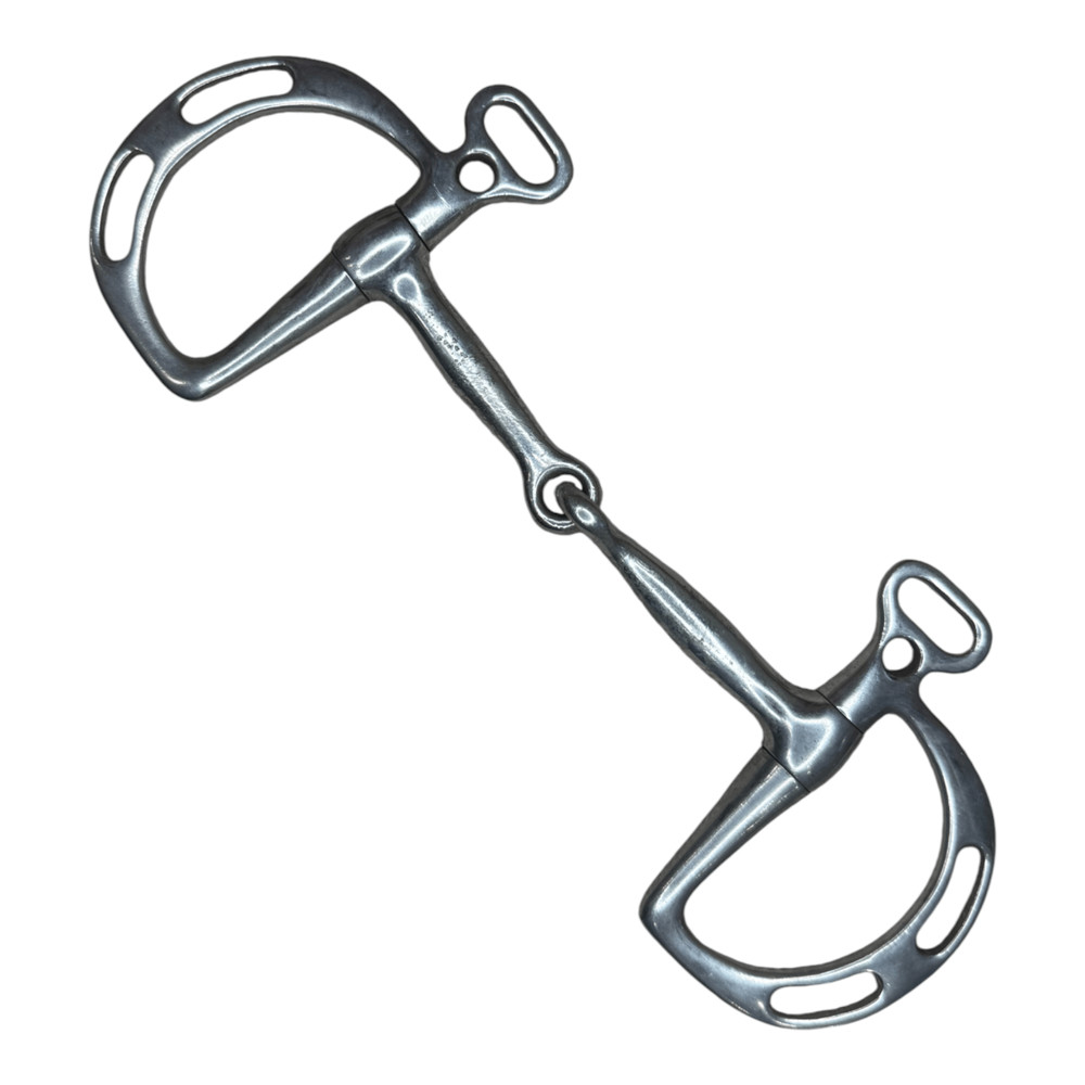 Kimberwick Snaffle in Stainless Steel - 5"