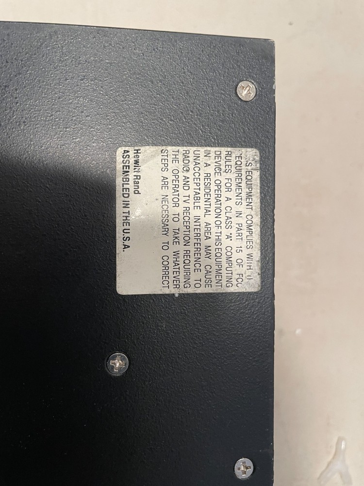 Vintage Hewitt Rand 2U Server Case/Rackmount Server Chassis Untested