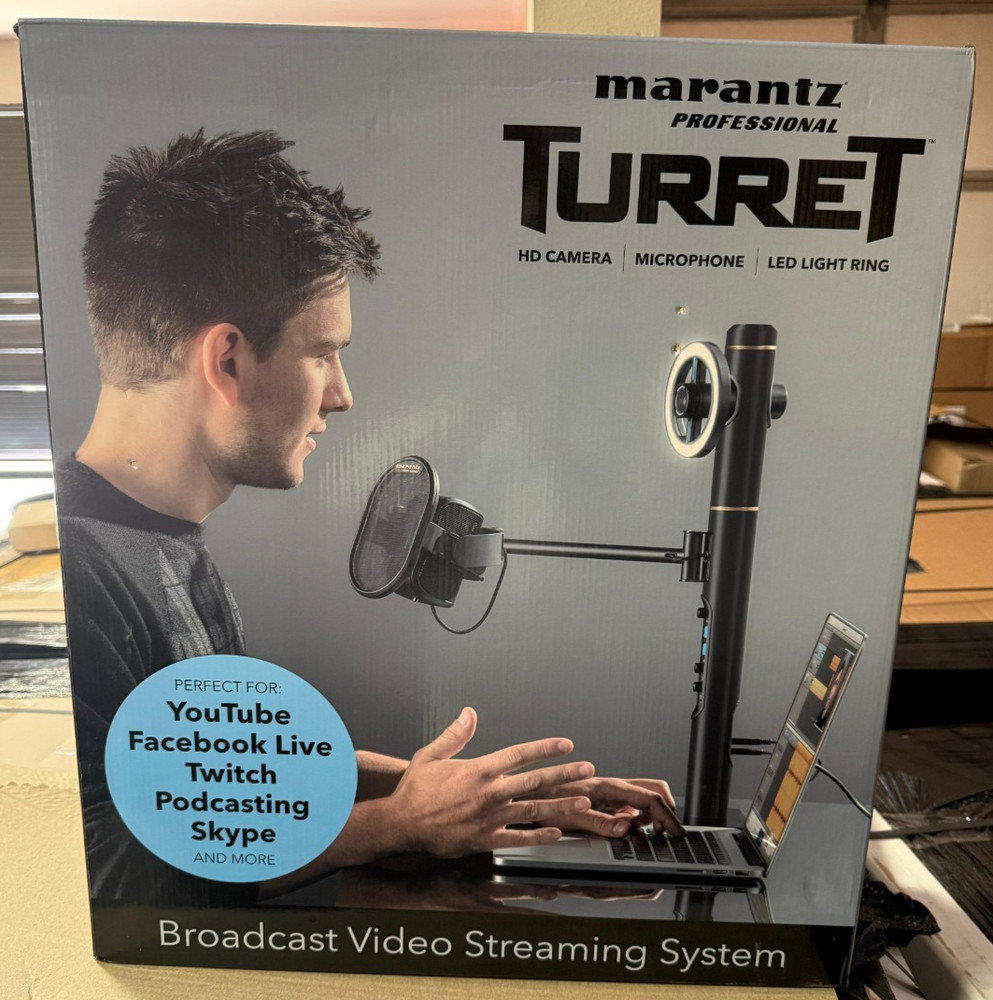 Marantz Professional Turret Broadcaster Video-Streaming System
