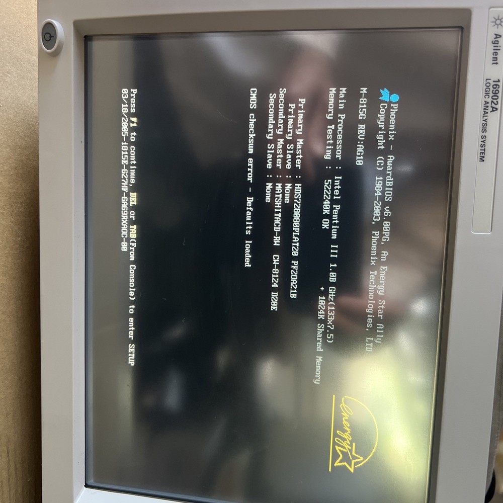 Agilen 16902A  Logic Analysis system