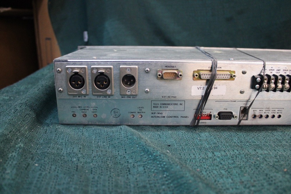 RTS Systems CS9500 Matrix Intercom System IKP-950 Intercom Control Panel