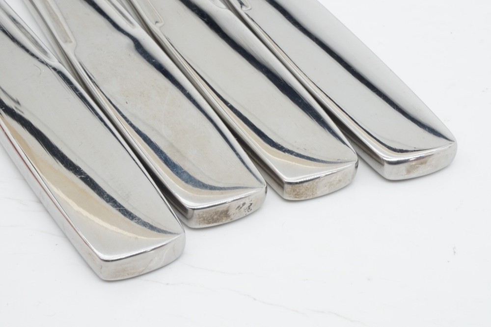 11 Pc New World Tableware 9895501 Dinner Knife Plain Blade Solid Handle Quantum