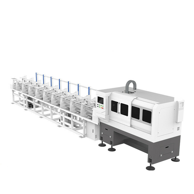 Three Dimensional Laser Pipe Cutting Machine Stainless Steel Laser Hole Cutting
