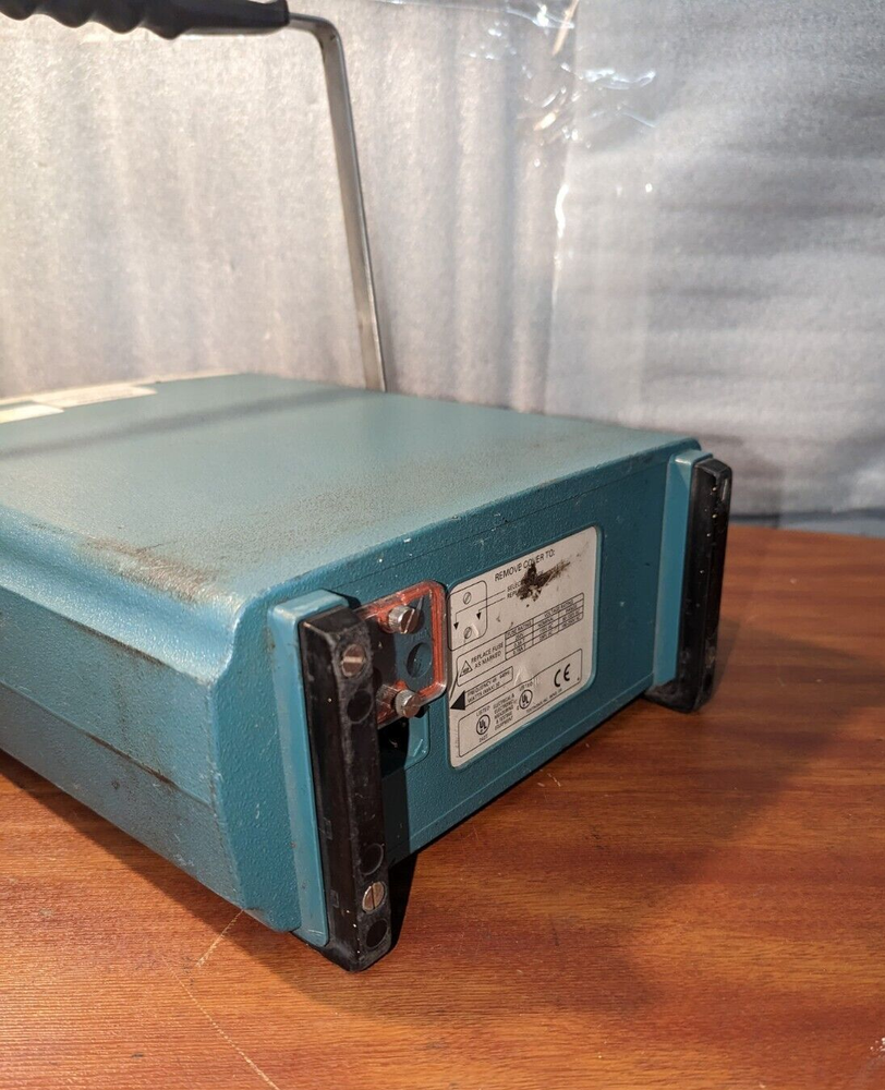 Tektronix 1503c Metallic TDR Cable Tester, "Check Disc".