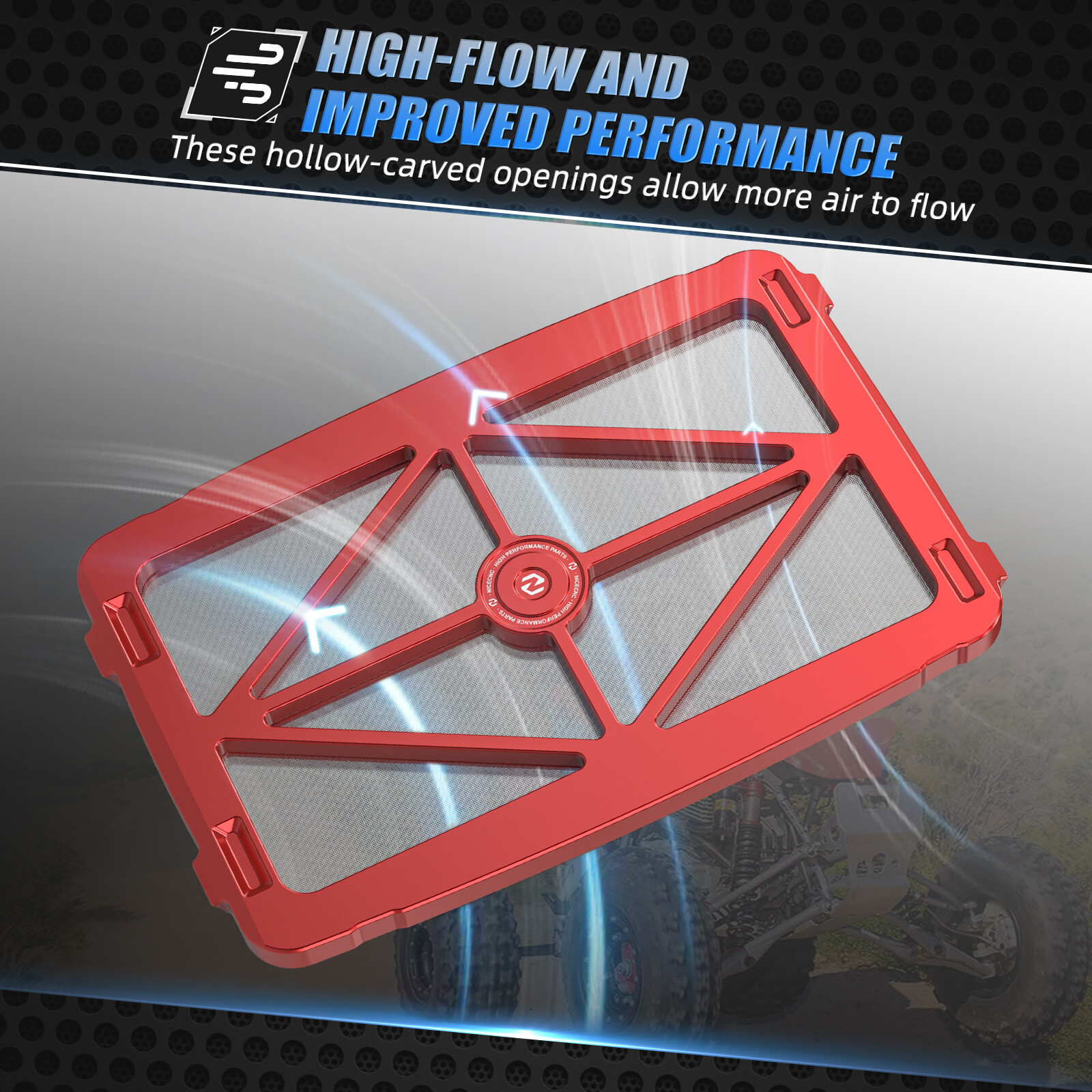 NICECNC Airbox Lid Cover Cap Guard For Honda TRX450ER Electric Start 2006-2014