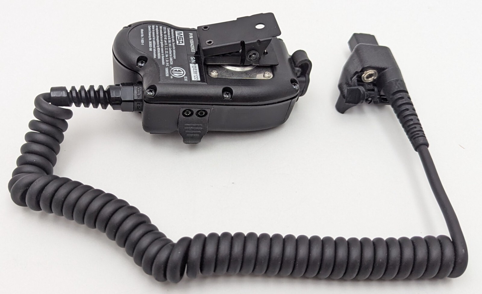 MSA 10042903 ClearCommand HCS Helmet Communication System Lapel Microphone - NIB