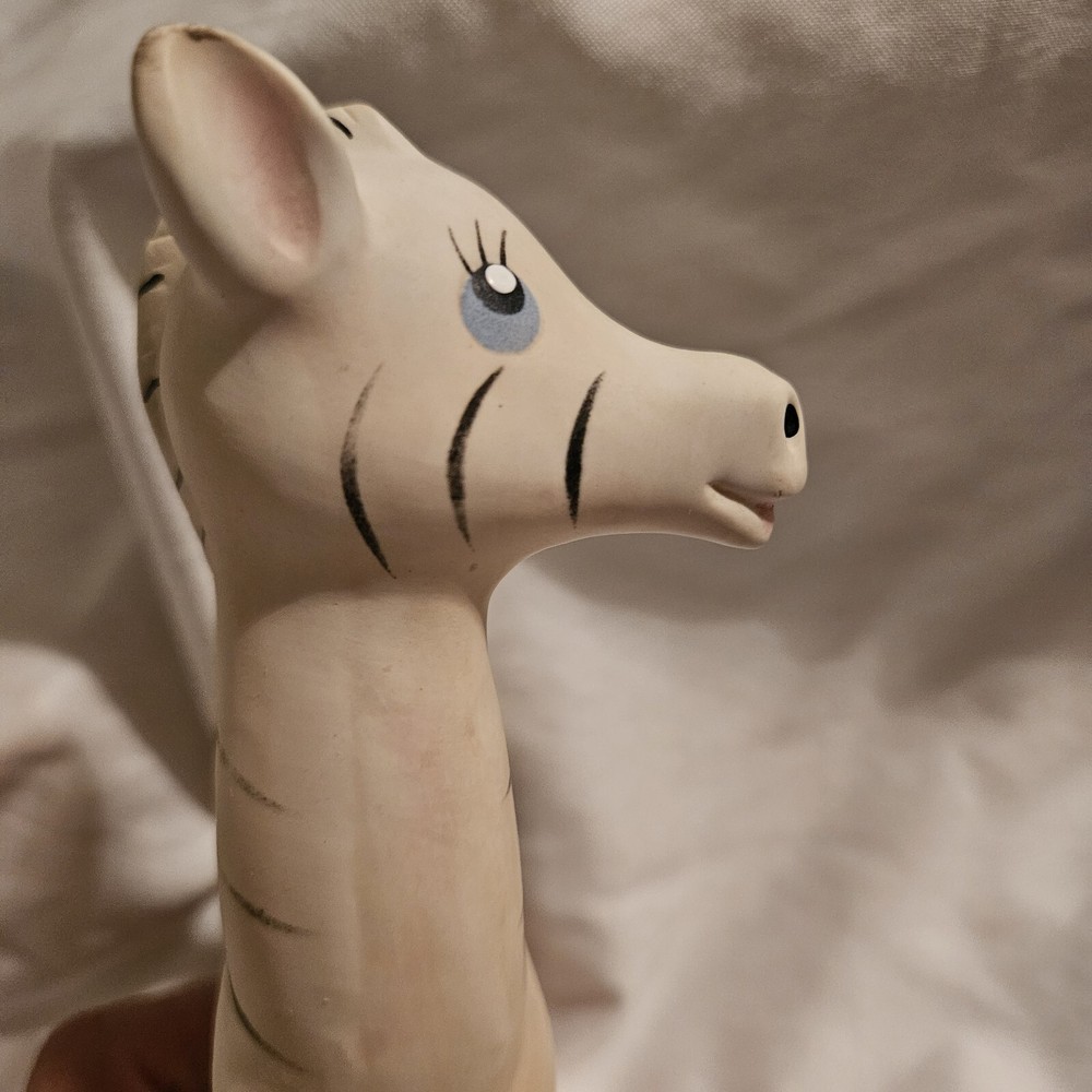 Zeta Zebra squeak toy silicone teether