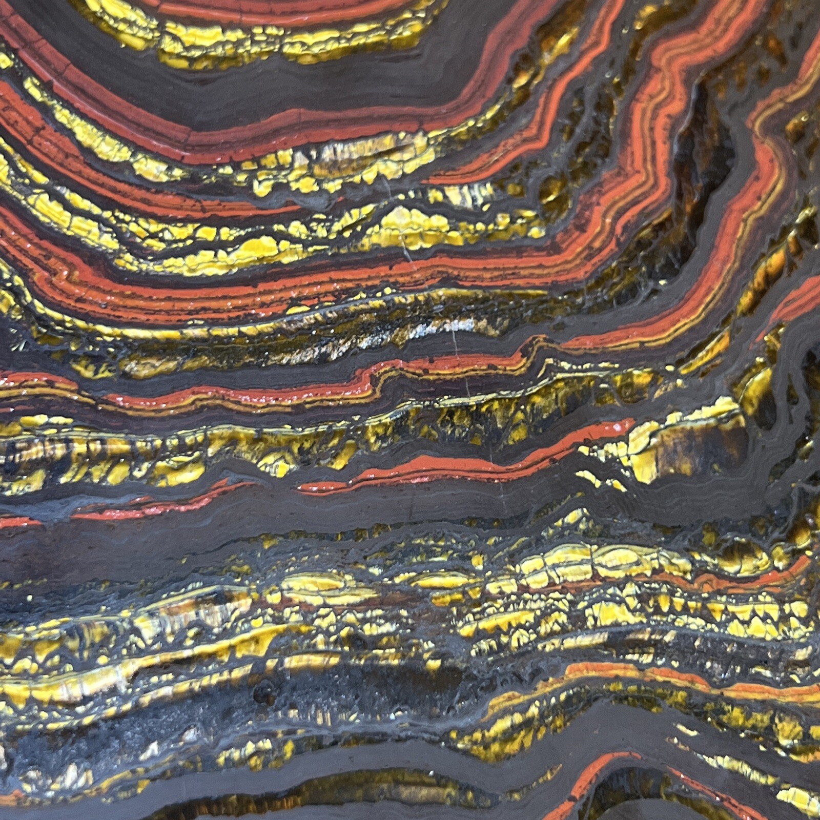 Exquisite Tiger Iron Slab LARGE