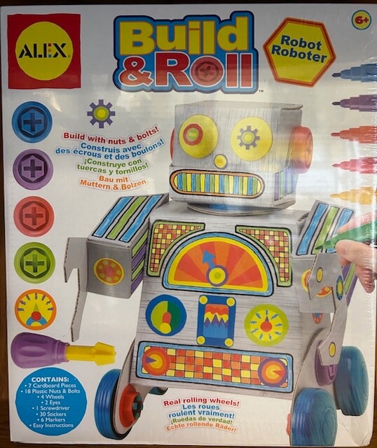 BUILD & ROLL ALEX ROBOT ROBOTER