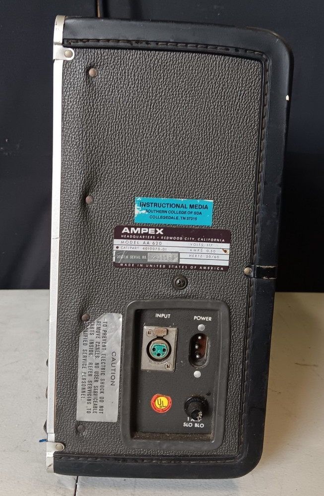 Vintage Ampex Suitcase Amp Model AA-620 - WORKING!