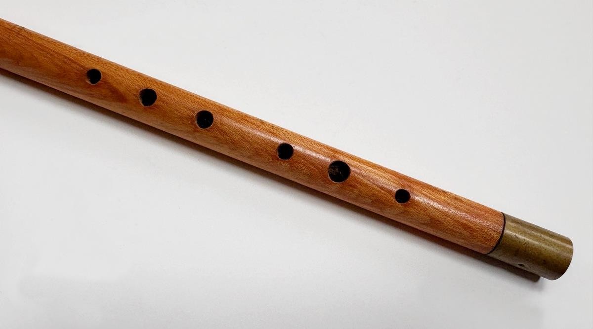 VTG Giles Gibbs Jr Music Book w Reproduction Wooden Fife Revolutionary War Era