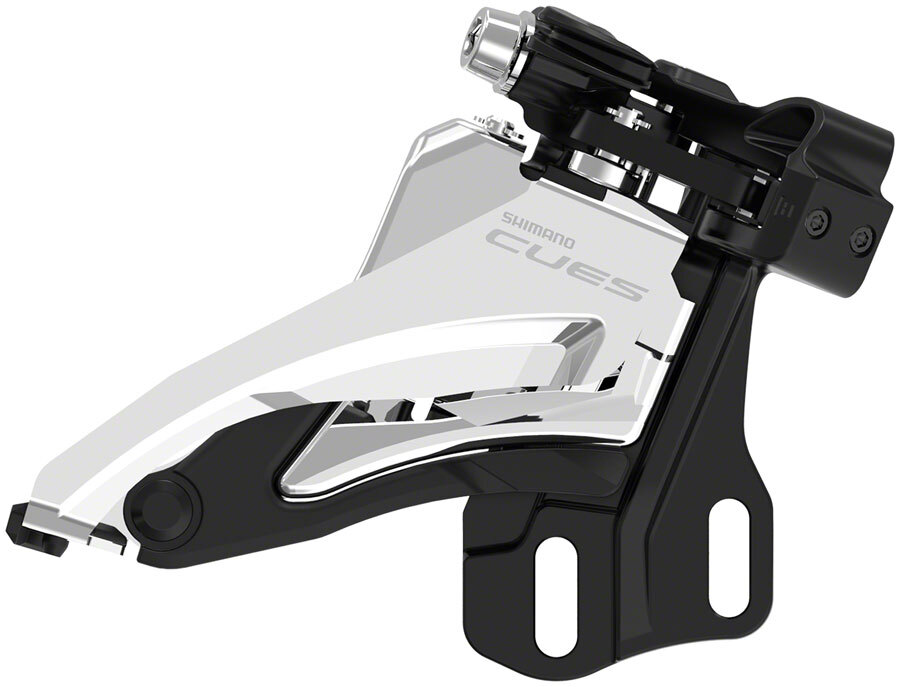 Shimano CUES FD-U4000-E Front Derailleur - 9/10-Speed, Double, Side Swing, E-Typ