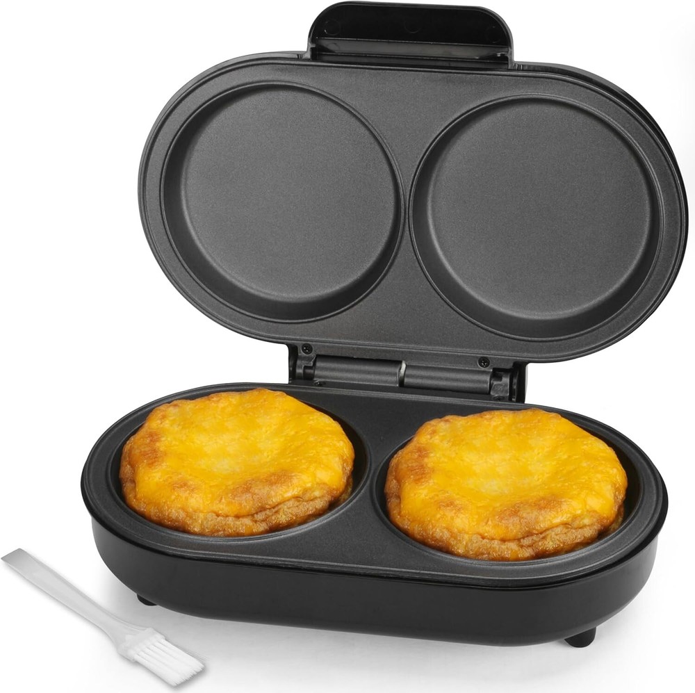 Compact Non-Stick Omelette Maker with Indicator Light – Family-Friendly Design