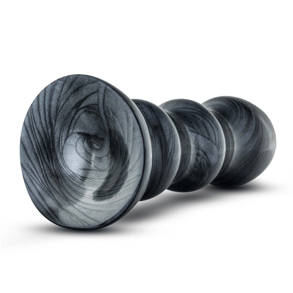 Blush Jet 7"Long Triple Ridge Buttplug-Prostate Stimulating-Suction Cup Base
