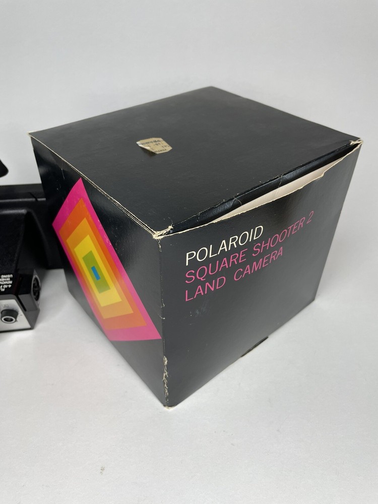 Polaroid Square Shooter 2 Land Camera & Box-UNTESTED