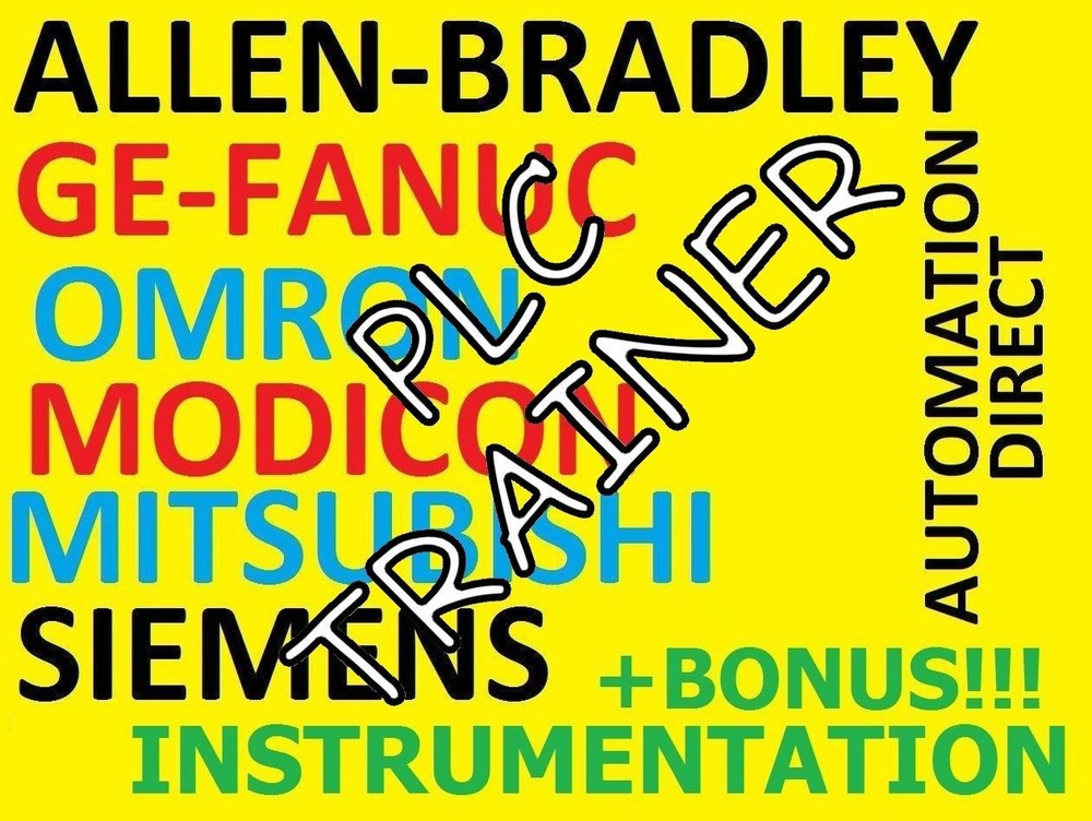 Allen Bradley PLC Trainer / Training & SIMULATOR | CD