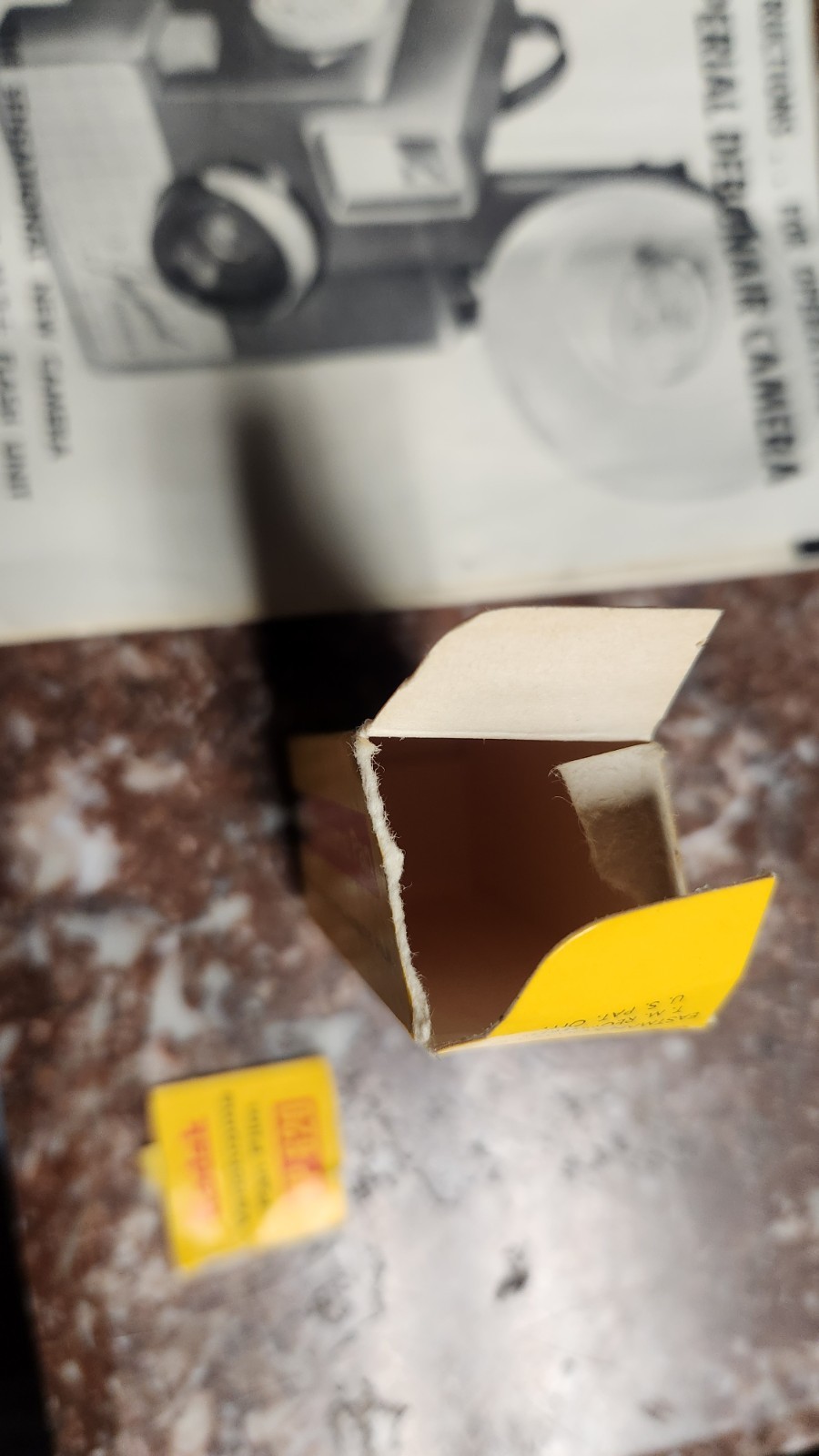 1950s Official Girl Scout Camera With M2 Plus Flash. Cat. No. 821 W/Box. RARE