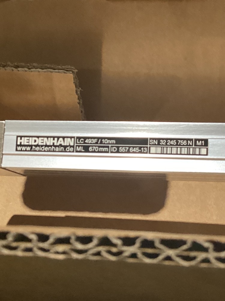 HEIDENHAIN LC 493F LINEAR ENCODER 670MM 10NM USED
