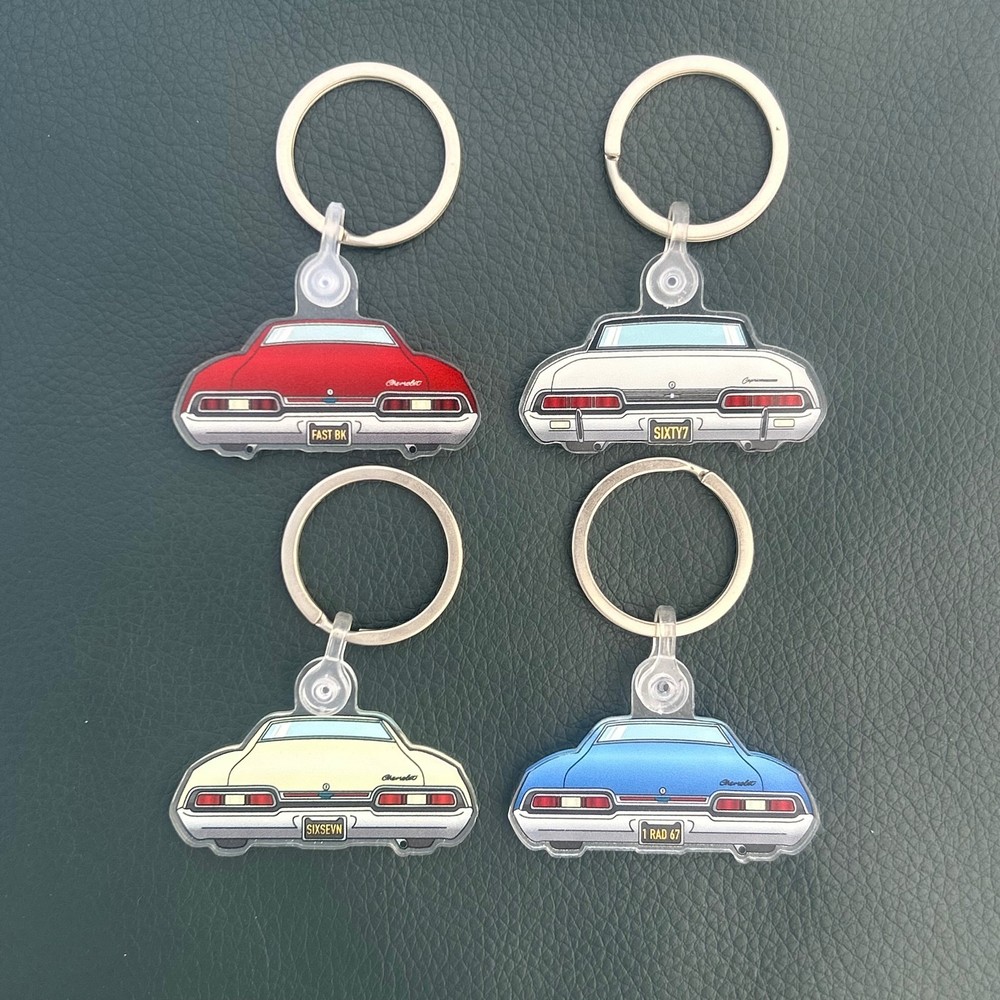 1967 Chevy Impala Acrylic Keychain