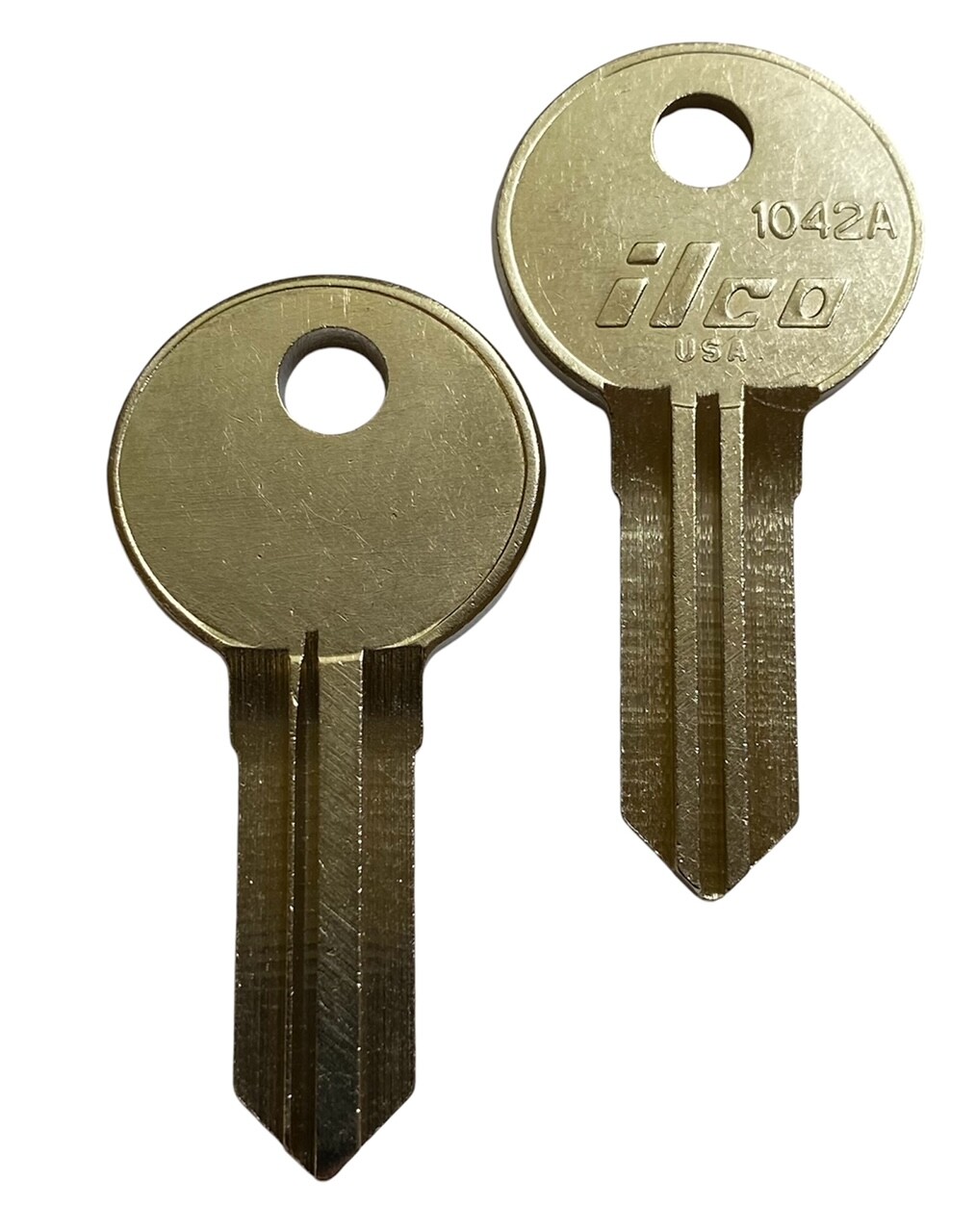 Replacement Key Blanks to fit Stack-On Safes & Cabinets 2-Keys SafeCo Brands