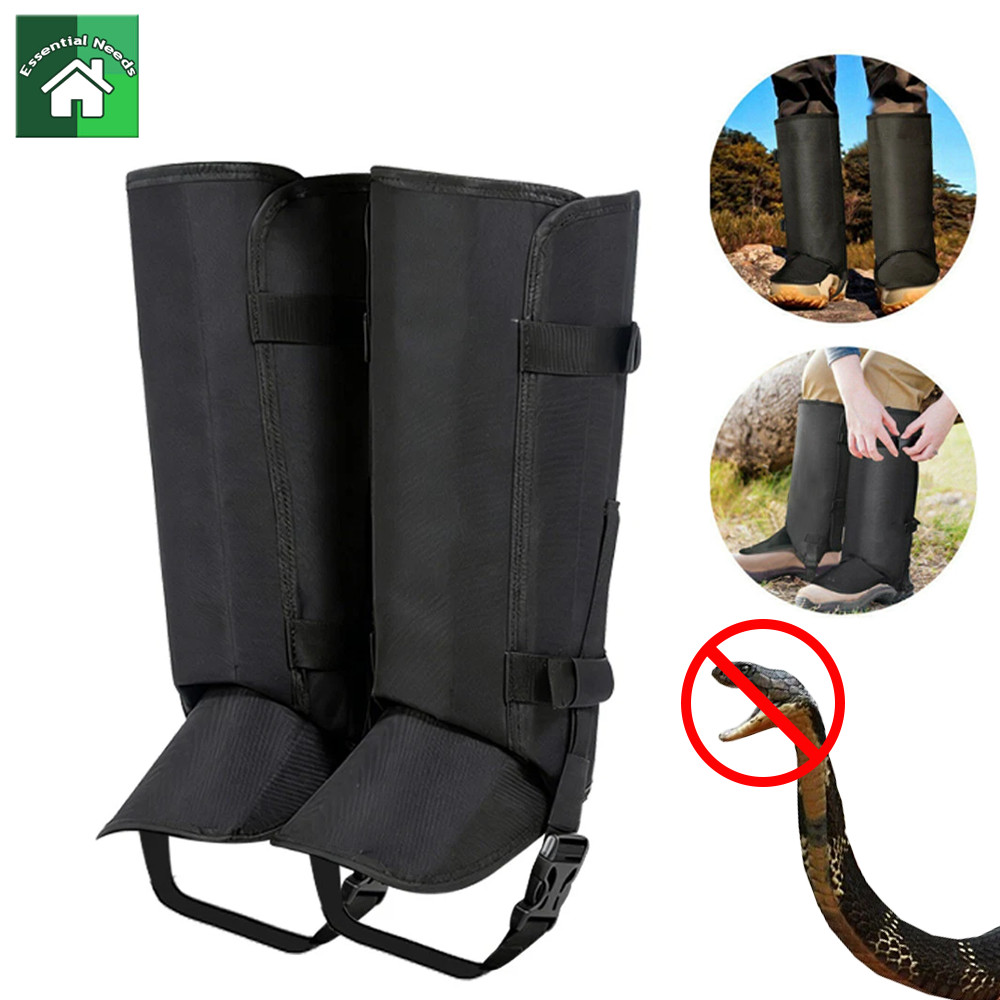 Snake Gaiters Anti-Bite Leg Guards Outdoor Protective Chaps for Hiking Camping