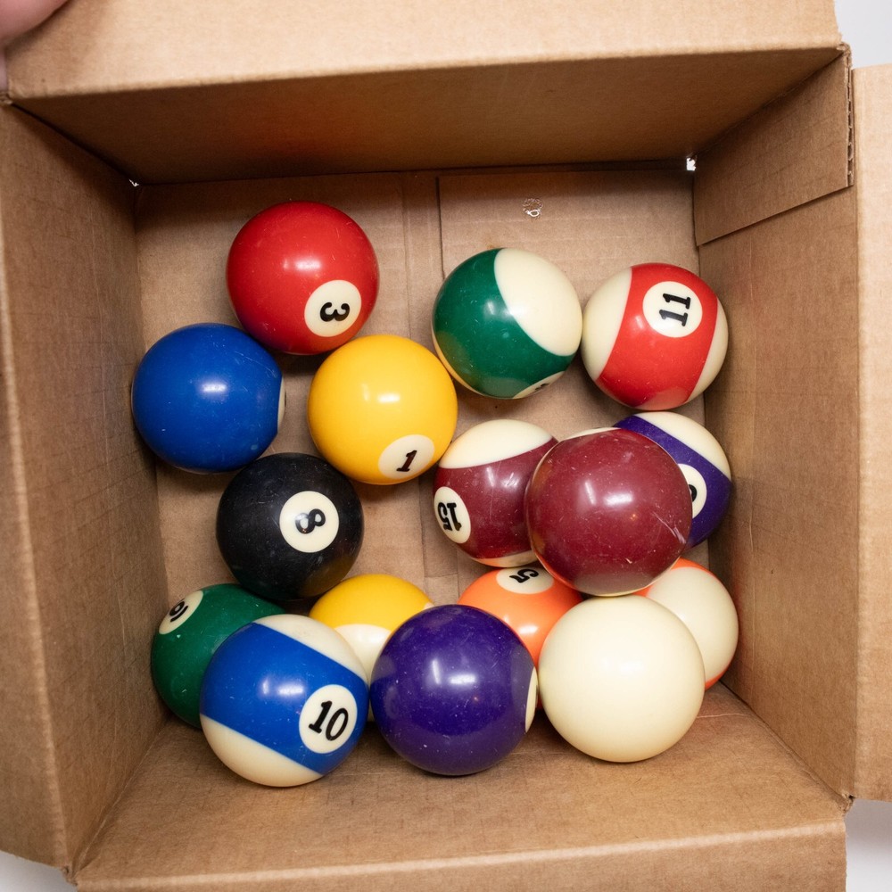 Pool Ball Set plus cue ball complete