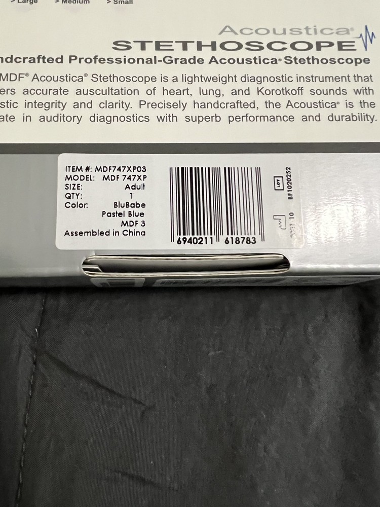 MDF Acoustica Stethoscope - Unopened