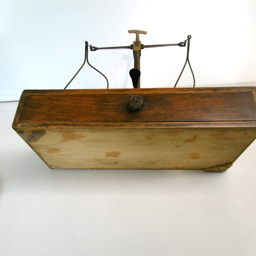Wood and Bronze Trebuchet Scale