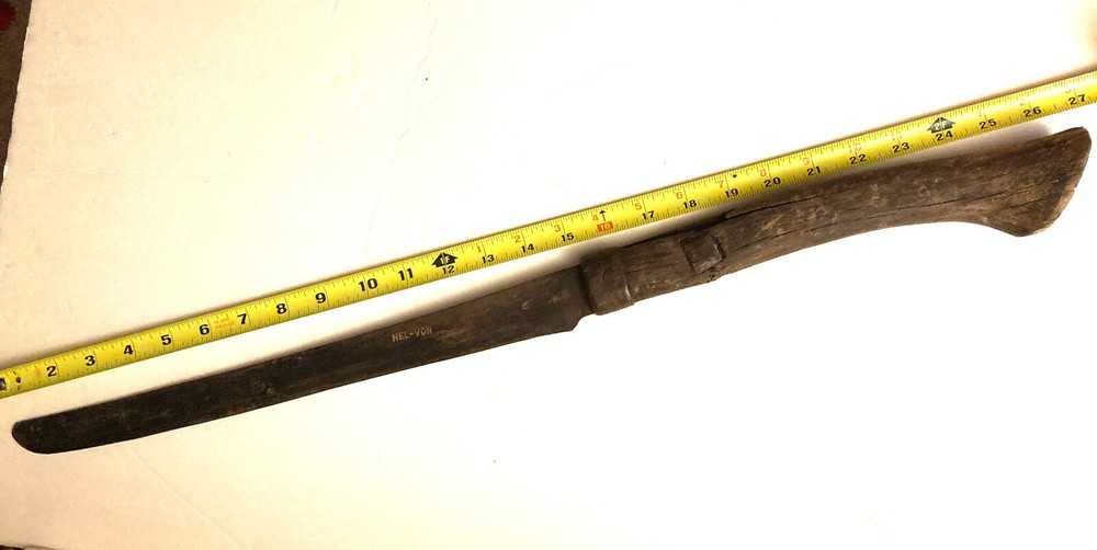 SCARCE PRIMITIVE HAND HELD CUTTER / SWORD