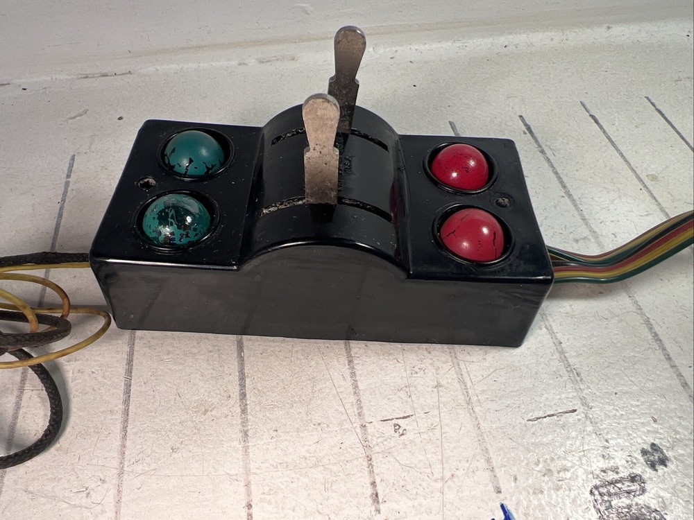 American Flyer Illuminated Switch Controller - 720A - Tested, All Bulbs Work