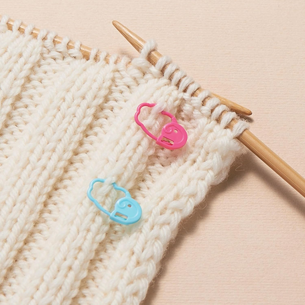 Quick Locking Stitch Markers - Medium 20/Pkg