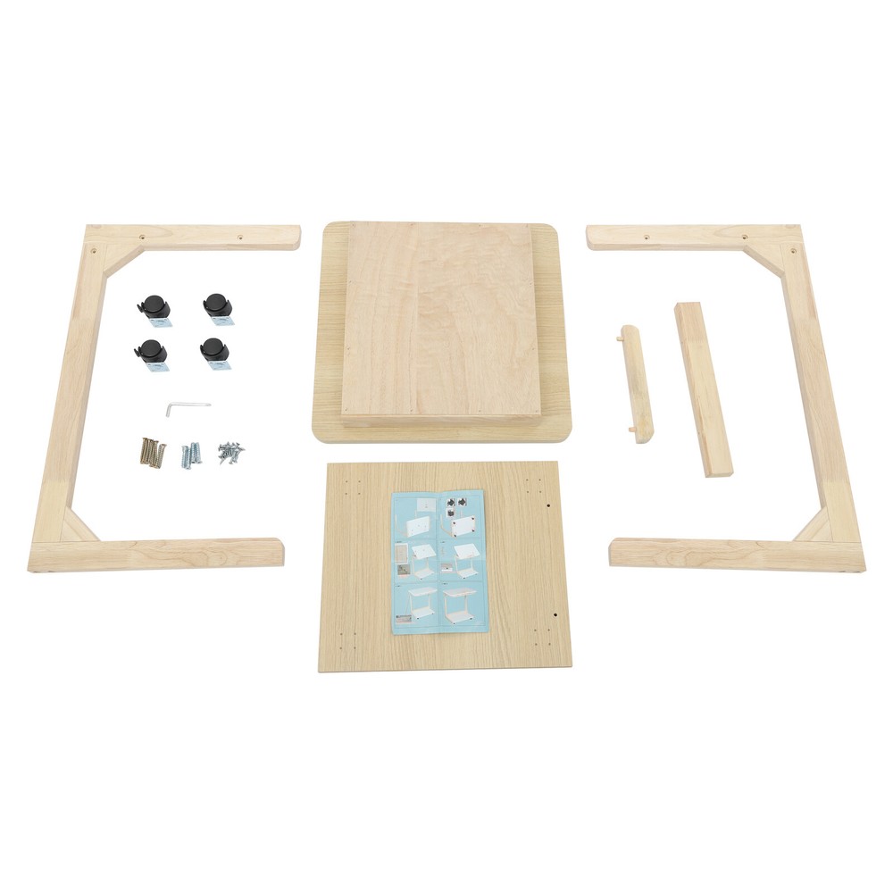 C Shaped Couch Table Movable Bed/Sofa Side Table Adjustable Angle TV Tray Table