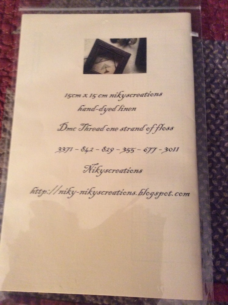 Nikyscreation Counted Thread Pattern. Monthly Animal Series