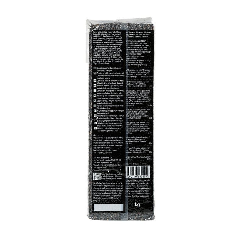 Emma Basic Black Sesame Seeds 1kg